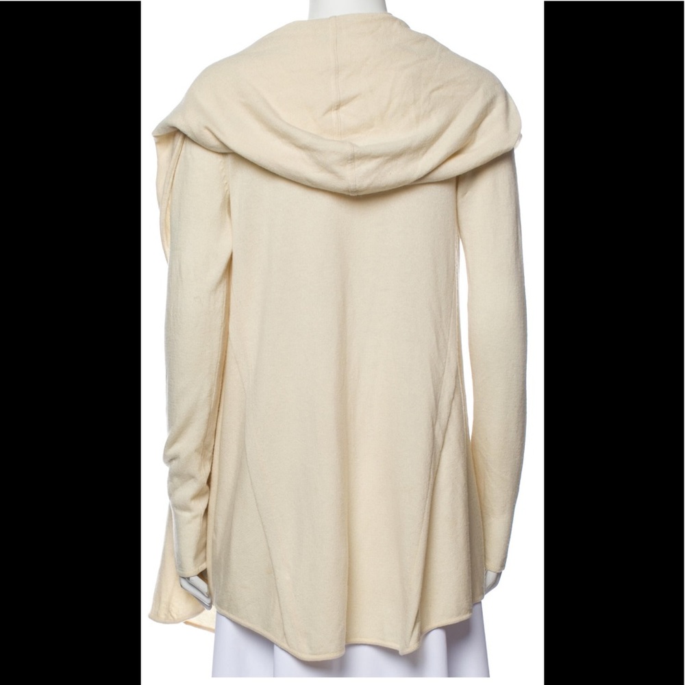 Vince Cream Drape Small Cardigan Creme - Picture 2 of 4